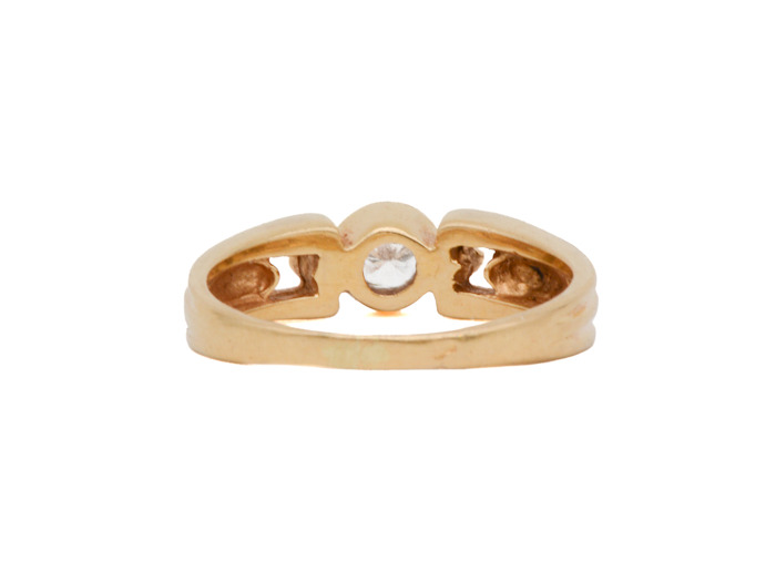 Bague solitaire diamant taille brillant 0,25 carat – Image 4